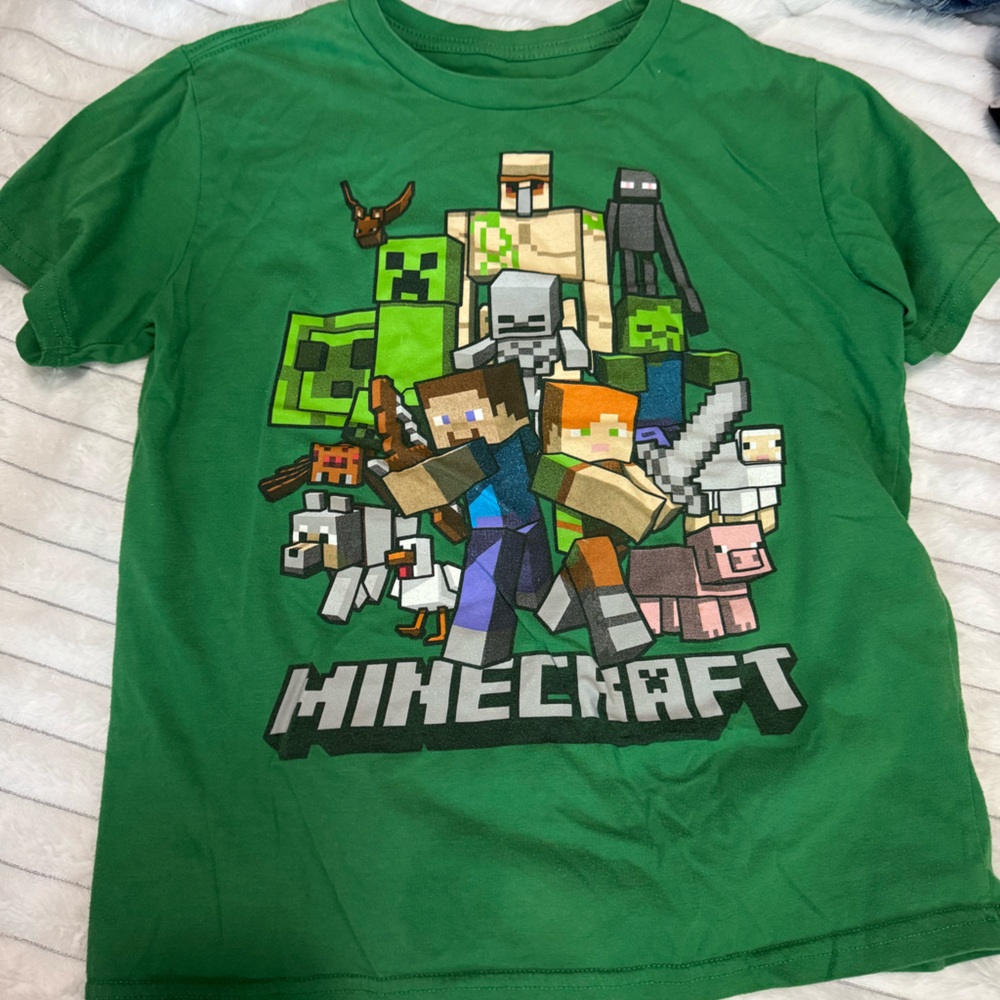 Green Kids Short Sleeve Tee